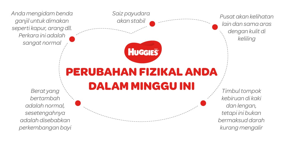 Perubahan Fizikal Ibu Mengandung 21 Minggu | Huggies Malaysia