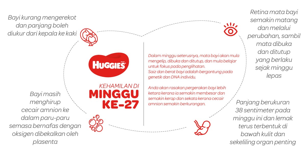 Kehamilan Di Minggu Ke-27 | Huggies Malaysia